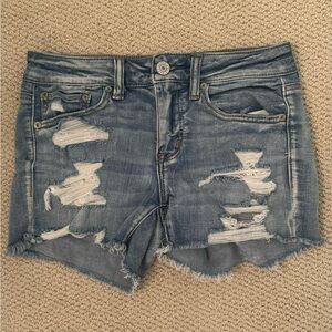 AMERICAN EAGLE Ne(X)t Level Hi-Rise Jean Shorts/ Size 2.